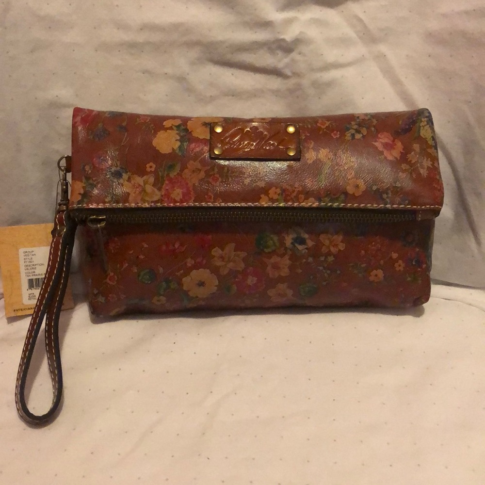 Patricia Nash flowered clutch